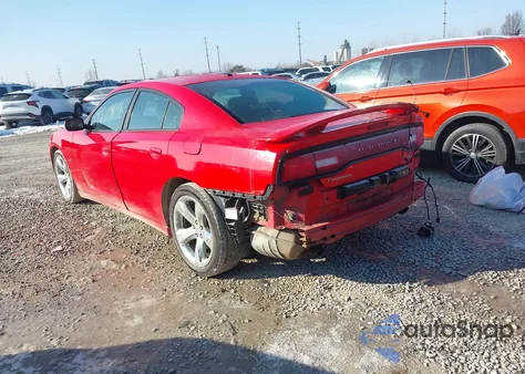 2014 Dodge Charger R/T Max из США, поврежденный, VIN 2C3CDXCT2EH167810